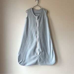 Baby Sleep Sack Light Blue Fleece Wearable Blanket Infant 6–12M Unisex Winter